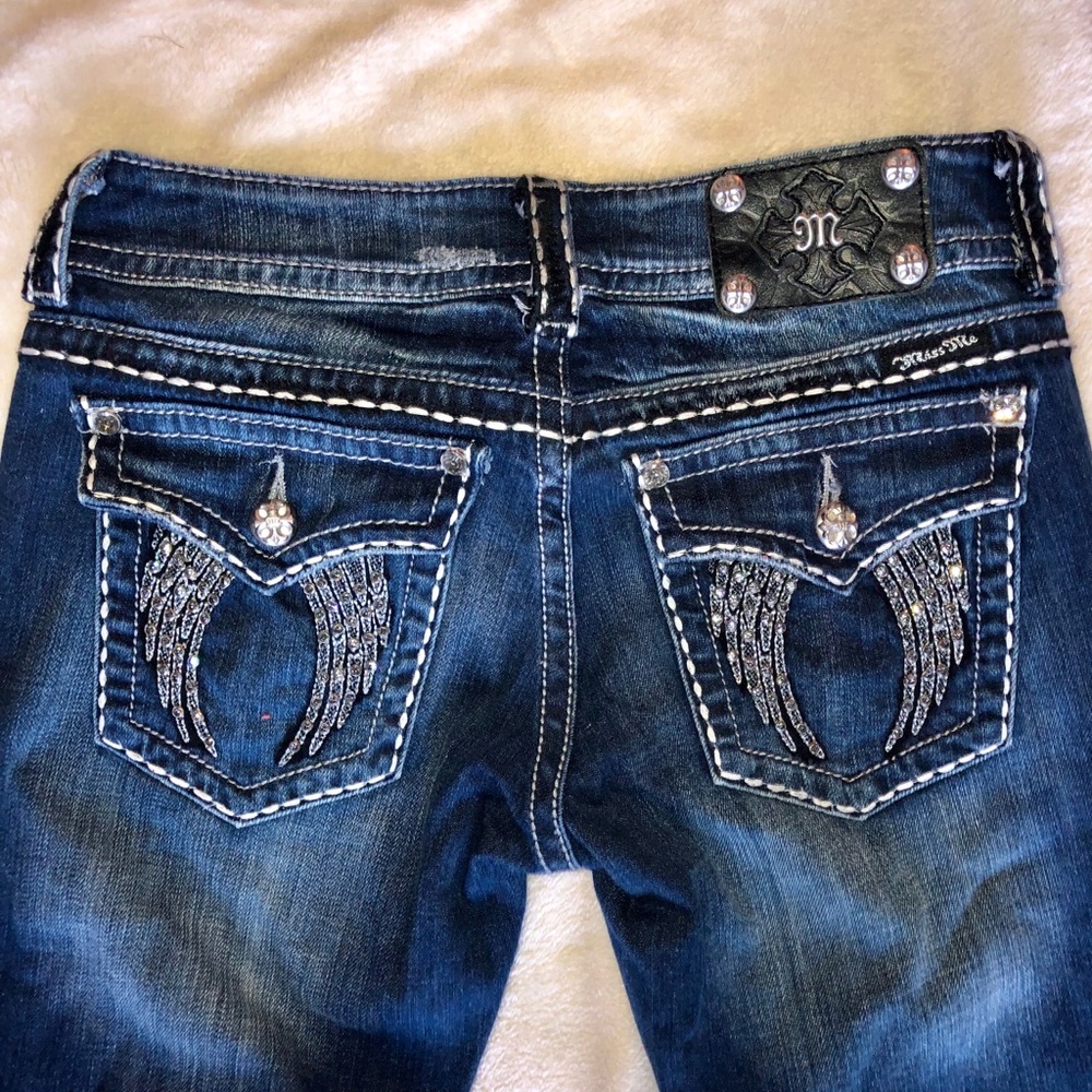 Miss Me Jeans with Rhinestones